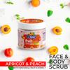 Cosmo Skin Care Premium Apricot & Peach Face & Body Scrub 500ml/16.9fl.oz, Smoothie, Rejuvenate Your Skin, Youthful Glow, Facial Scrub, Face & Body Wash, All Skin Types, For Men & Women view 2