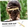 PACKOVE Diy Supply 16pcs Metal Frog Clips Hairpin Clips for Hair Bows Beads Pearl Adornments view 4