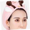 BIUDECO Microfiber Absorbent Shower Cap for Long Hair Quick Dry Hair Drying Cap Reusable Bathing Turban Women's Wrap Towel Comfortable view 2