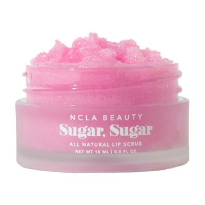 NCLA Beauty Sugar All Natural Lip Scrub - Lip Exfoliator - Made with Sugar, Cocoa and Shea Butter, Agave Nectar - Dragon Fruit and Acai Berry - 0.5 oz