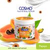 Cosmo Skin Care Premium Papaya Face & Body Scrub 500ml/16.9fl.oz, Smoothie, Refresh & Rejuvenate, Exfoliating Facial Scrub, Youthful Glow, Daily Use, Face & Body Wash, All Skin Types, For Men & Women view 2