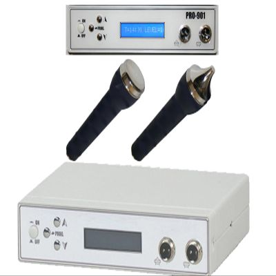 Professional Digital Soothing Product Penetration Micro-Massage Facial Machine, LCD Display, Dual Handpiece System