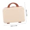 BAZEITFLOW Portable Makeup Travel Case Makeup Carrying Suitcase Lightweight Suit Bag view 2