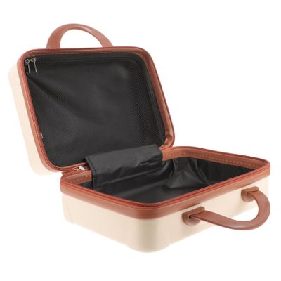 AUTSUPPL Cosmetic Travel Case Makeup Storage Box Small Makeup Suitcase for Women