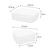 Ipetboom 10pcs Travel Makeup Sponge Holder Powder Puff Case Square Sponge Storage Box view 2