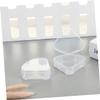 Ipetboom 10pcs Travel Makeup Sponge Holder Powder Puff Case Square Sponge Storage Box view 3