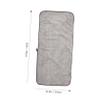 BRIGHTFUFU 4pcs Bunny Shape Makeup Remover Cloths Soft Face Towels for Bath Reusable Snuggle Bath Newborn view 2