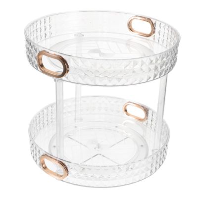 Vaguelly Cosmetic Storage Organizer Makeup Storage Rack Vanity Organizer Skincare Shelf