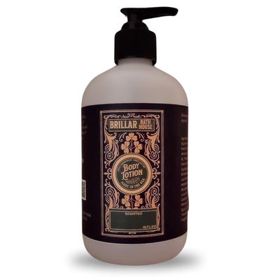 Brillar Bath House White Tea & Apricot Scented Shimmering Body Lotion, 12 Oz