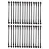 VICASKY 30Pcs Dual-Sided Eyeshadow Brush Set Disposable Makeup Applicators for Eye Shadow Soft Sponge Tips for Women and Makeup Artists for Travel and Daily Use view 1