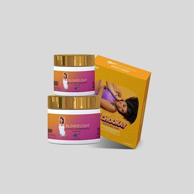 BLONDELIGHT 2Choukay Skincare Set | 2oz Face Cream, 4oz Body Cream, & 2Choukay Soap | Hydrating & Nourishing Formula for Smooth & Refreshed | Daily Skincare Routine - Pack of 3