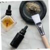DONFAMDS 2pcs Professional Eye Mask Brush for Facial Wooden Face Mask Brush for Application Home Use view 2