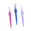 DECORNIJIA 3pcs Eyebrow Trimmers for Women Stainless Steel Facial Razors Beauty Makeup Tools Easy to Clean Travel-Friendly view 1