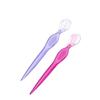 DECORNIJIA 3pcs Eyebrow Trimmers for Women Stainless Steel Facial Razors Beauty Makeup Tools Easy to Clean Travel-Friendly view 4