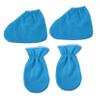 Gatuida 4pcs Paraffin Wax Gloves and Booties Moisturizing Hand and Foot Covers for Heat Retaining Mitts for Pedicure and Nail Care Comfortable and Washable Design view 1