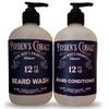 Payden's Cobalt Santa's Pipe For Men Scented Beard Wash and Conditioner Set view 1