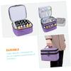 TOVINANNA 30grid Nail Travel Case for Nail Tech Compartment Organizer Bag Handle Polish Organizer Case view 4