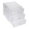 PartyKindom Multi-Layer Acrylic Makeup Organizer Box Cosmetics Storage Holder for Dressing Table Desktop Makeup Organizer Drawer for Personal Use and Storage view 1