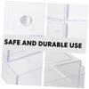 PartyKindom Multi-Layer Acrylic Makeup Organizer Box Cosmetics Storage Holder for Dressing Table Desktop Makeup Organizer Drawer for Personal Use and Storage view 2