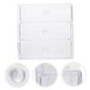PartyKindom Multi-Layer Acrylic Makeup Organizer Box Cosmetics Storage Holder for Dressing Table Desktop Makeup Organizer Drawer for Personal Use and Storage view 4