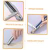 LIFKOME 3pcs Duckbill Pen Sharpener for Makeup Eyebrow Pencil Sharpener Aid Lightweight Makeup Pencil Simple Design view 4