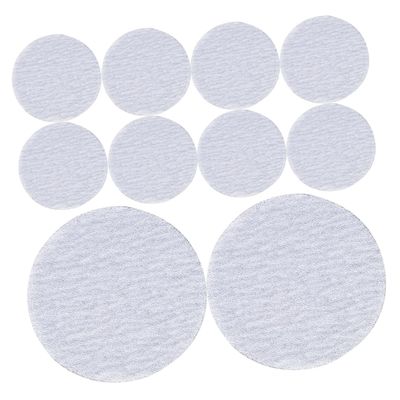 VICASKY 20pcs Nail Art Eyebrow Pencil Sharpener Sandpaper Eyeliner Sharpener Pads for Sketch Pencil Crayon Sharpening Tool Compact Makeup