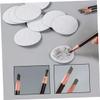 VICASKY 20pcs Nail Art Eyebrow Pencil Sharpener Sandpaper Eyeliner Sharpener Pads for Sketch Pencil Crayon Sharpening Tool Compact Makeup view 4