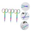 Ipetboom 3pcs Eyebrow Scissors Eyebrow Shears for Shaping Trimmer Comb Razor for Men Women view 3