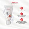 Strawberry Hair Removal Cream for Women with Darkness Formula 25g (Pack of 5) | Suitable For Sensitive Skin, For Body, Legs, Underarms, Arms and Bikini Line view 3