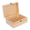 Cabilock Organizer Box Lightproof Wooden Storage Case for Essential Oils Elegant Design Divided Compartments for Efficient Organization and Easy Access view 1
