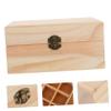 Cabilock Organizer Box Lightproof Wooden Storage Case for Essential Oils Elegant Design Divided Compartments for Efficient Organization and Easy Access view 4
