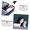 Ipetboom Multipurpose Led Lighted Makeup Mirror and Cosmetic Organizer Case Portable Travel Cosmetic Storage for Business Trips and Outdoor Activities Design view 4