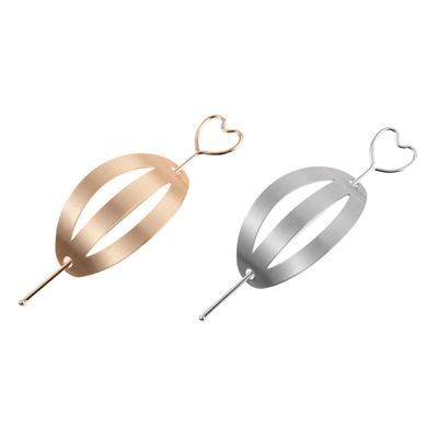 Healvian 2pcs Fashionable Hair Bun Holder Decorative Bun Cages Secure Hair Accessories for Types Unique Design and Finish