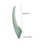 Healvian Crescent Moon Portable Eyebrow Trimmer Set 4 Pieces for Women Compact Hair Removal Tool for Precise Eyebrow Shaping Travel-Friendly Beauty Essential Random Color view 2
