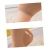 Happyyami Nylon Heel Socks Open Toe Moisturizing Antichapping Gel Heel Sleeves for Dry Breathable Comfortable Design for Use view 2