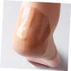 Happyyami Nylon Heel Socks Open Toe Moisturizing Antichapping Gel Heel Sleeves for Dry Breathable Comfortable Design for Use view 4