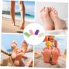 AUTSUPPL 4pcs Natural Pumice for Foot Care Dead Skin Removers Skin-Friendly Pedicure Tools for Softening Feet and Promoting Health Random Colors view 4