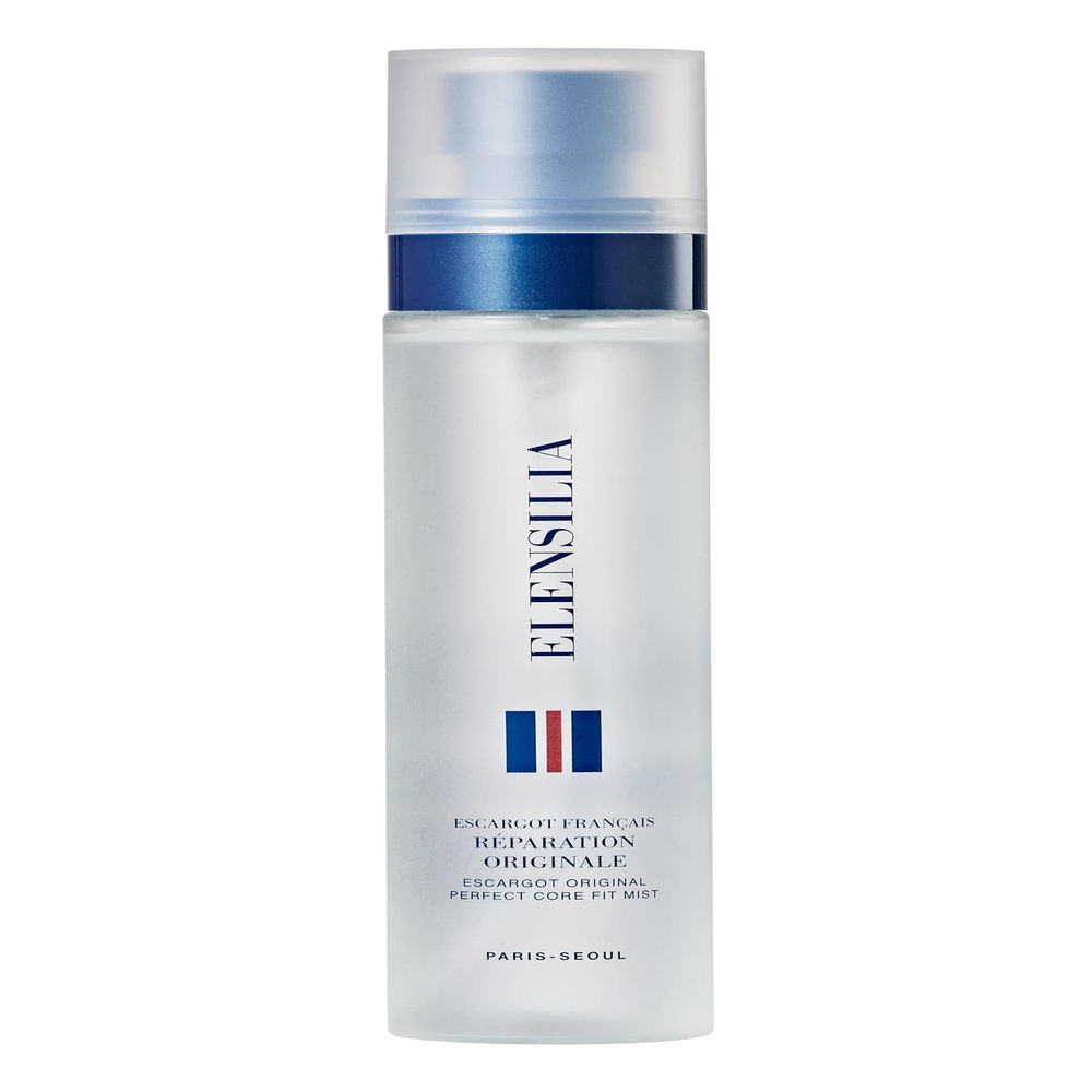 Elensilia Escargot Original Perfect Core Fit Mist, 100ml (3.38fl.oz)  Hydrating & Refreshing Mist for Glowing, Smooth Skin