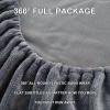 Blue,80x190cm/2.6x6.2ft,Beauty Bed Cover Thicken Cotton Massage Bed Cover with Face Hole,Washable Massage Table Cover Reusable Spa Massage Fitted Sheets with Hole Breather view 3