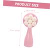 BAZEITFLOW Manual Facial Brush Silicone Fibers Gentle Exfoliation Deep Cleansing for Face Wash view 2