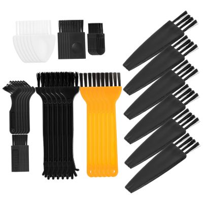 PLAFOPE 48Pcs Mini Cleaning Brush Set for Electric Shaver Hair Clipper and Beard Care Small Razor Cleaner Ergonomic Design for Grooming