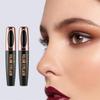 4D Silk Fiber Lash Mascara Waterproof Smudge-Proof Long-Lasting Eyelash Extension Makeup for Thicker Voluminous Dramatic Lashes Hypoallergenic Formula Black Mascara 3 Pack view 3