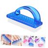 Ciieeo 12pcs Ergonomic Nail Dust Brushes Hand Fingernail Cleaning Tool for Manicure Pedicure Lightweight Travel-Friendly Design Sturdy Handle Versatile for Dust Removal view 3