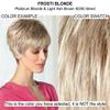 Bundle - 3 Items: Storm Wig by Noriko, Christy's Wigs Q & A Booklet & Wide Tooth Comb - Color: Frosti Blond view 2