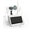 5-in-1 Hair & Scalp Care System - with Magnifying Lens, Massage Brush, Vibrating Comb, Relaxation Head & Refreshing Spray - Personal Grooming Device for Home Salon Use view 3