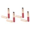 AUTSUPPL 4pcs Portable Lip Brush Concealer Lipstick Gloss Balm Applicators Silicone Makeup Tools for Women view 1