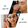 AUTSUPPL 4pcs Portable Lip Brush Concealer Lipstick Gloss Balm Applicators Silicone Makeup Tools for Women view 3