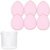 6/10x Finger Powder Puff With Finger Holder Strap Fingertip Makeup Sponge Pad For Cream Concealer Eyeshadow Makeup Tool view 1