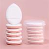 6/10x Finger Powder Puff With Finger Holder Strap Fingertip Makeup Sponge Pad For Cream Concealer Eyeshadow Makeup Tool view 4