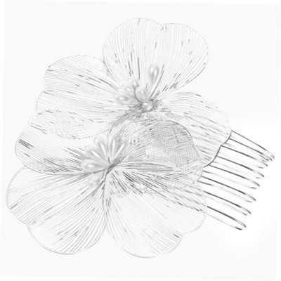 Healvian Essential Flower Hair Comb Wedding Hair Accessories for Women Match Occasion